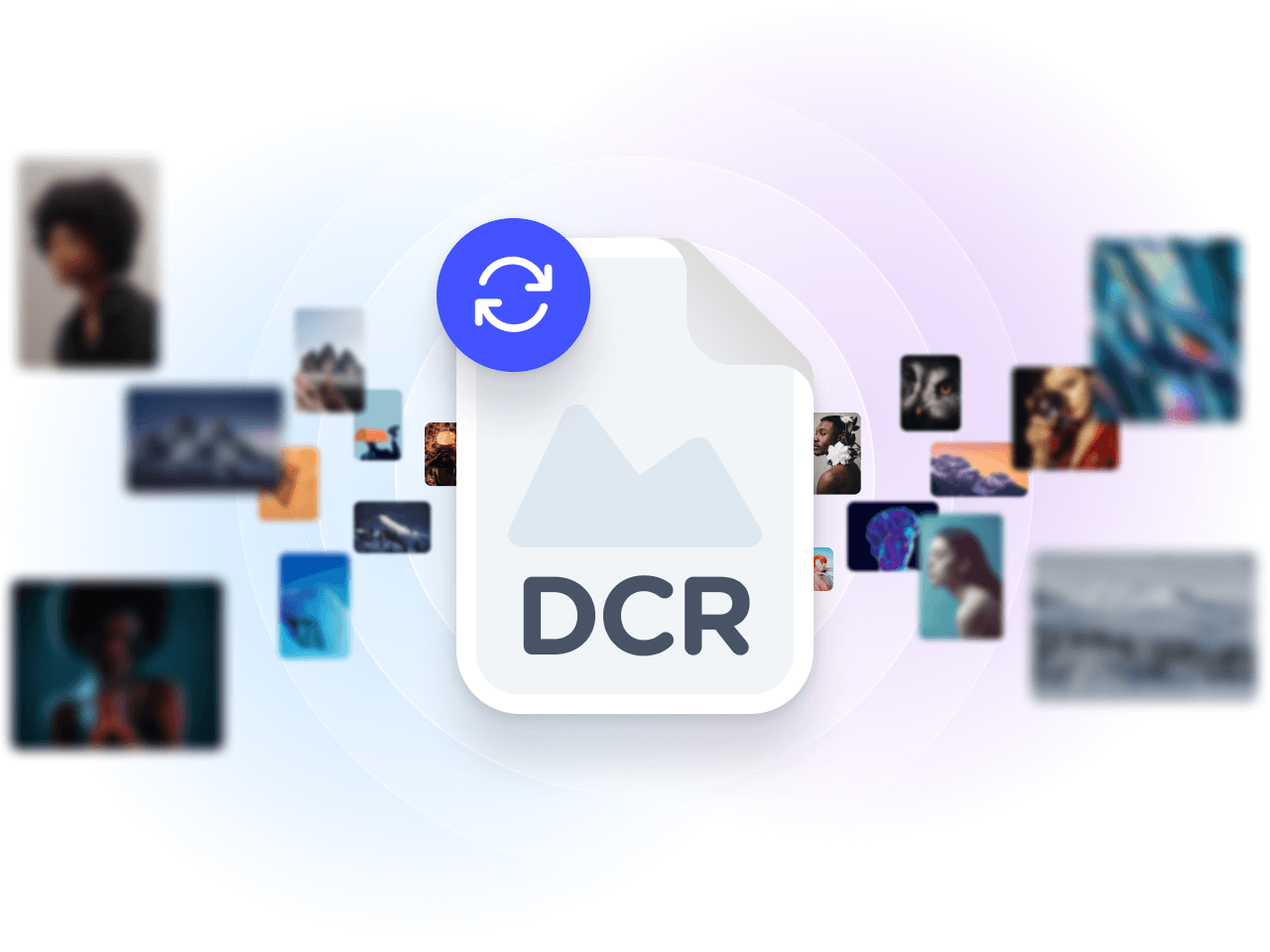 Free DCR Image Converter Visual