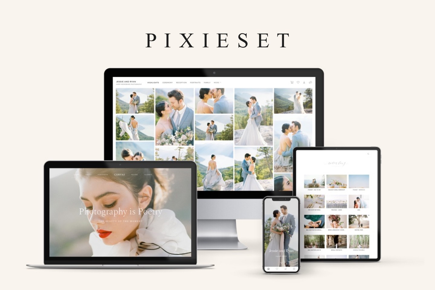 Product Visual of Pixieset (pixieset.com)